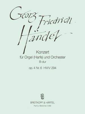 Händel: Orgelkonzert B-dur(Nr.6) HWV 294