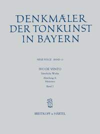 Denkmäler der Tonkunst in Bayern (Neue Folge) Volume 13