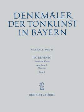 Denkmäler der Tonkunst in Bayern (Neue Folge) Volume 13