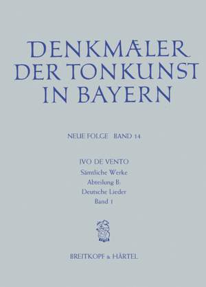 Denkmäler der Tonkunst in Bayern (Neue Folge) Volume 14