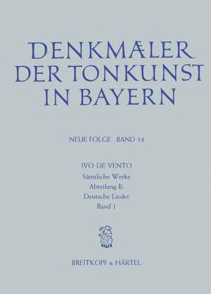 Denkmäler der Tonkunst in Bayern (Neue Folge) Volume 14