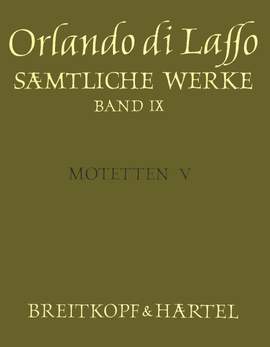 Lasso: Complete Works Vol. 9