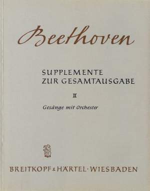 Beethoven: Songs with Orchestra