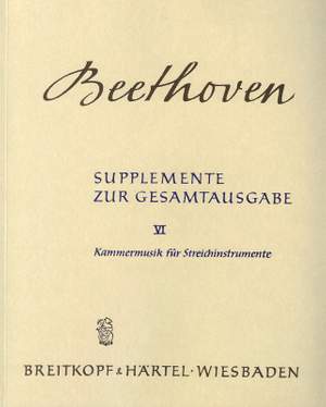 Beethoven: Chamber Music for Strings
