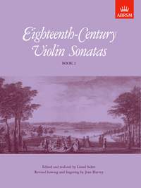 Salter, Lionel: Eighteenth-Century Violin Sonatas, Book 2