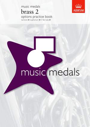 ABRSM: Music Medals Brass 2 Options Practice Book