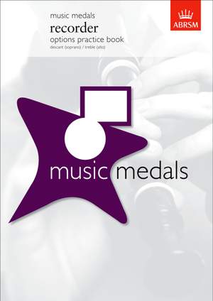 ABRSM: Music Medals Recorder Options Practice Book