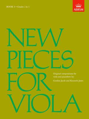 ABRSM: New Pieces for Viola, Book I