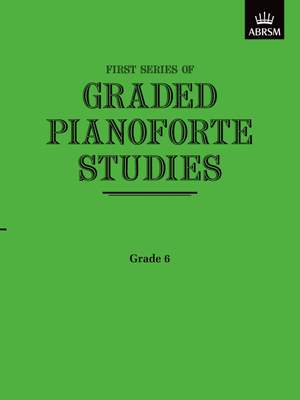 ABRSM: Graded Pianoforte Studies, First Series, Grade 6 (Intermediate)