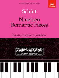 Schutt, Eduard: Nineteen Romantic Pieces