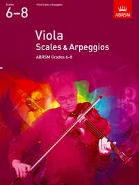 Viola Scales & Arpeggios, ABRSM Grades 6-8