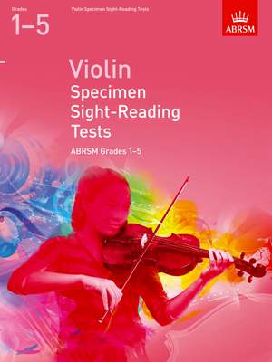 ABRSM Violin Specimen Sight-Reading Tests Grades 1–5