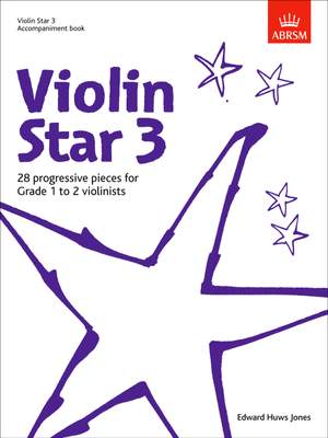 Huws Jones, Edward: Violin Star 3, Accompaniment book