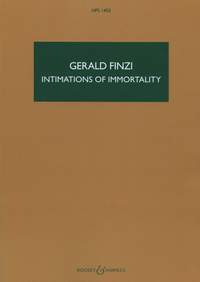 Finzi: Intimations of Immortality op. 29 HPS 1452
