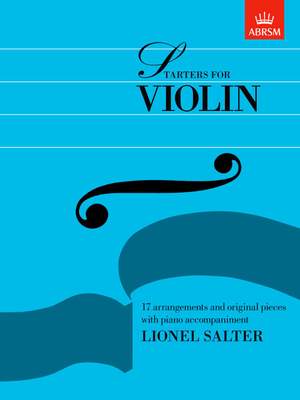 Salter, Lionel: Starters for Violin