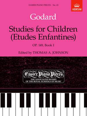 Godard, Benjamin: Studies for Children (Etudes Enfantines), Op.149 Book I