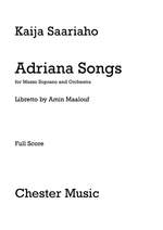Kaija Saariaho: Adriana Songs (Full Score) Product Image