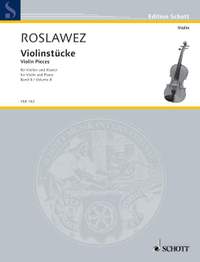 Roslavets, N A: Violin Pieces