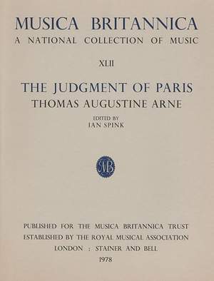 Arne: The Judgment of Paris