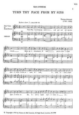 Attwood: Turn thy face from my sins