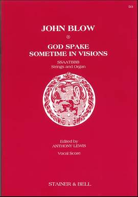 Blow: God spake sometimes in visions