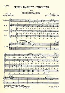 Boughton: Faery Chorus from The Immortal Hour