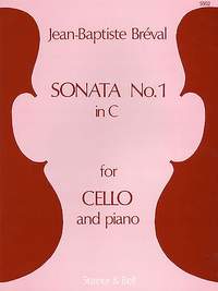 Breval: Sonata in C for Cello and Piano
