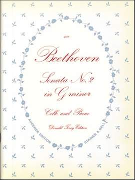 Beethoven: Sonata in G minor, Op. 5, No. 2. Cello and Piano