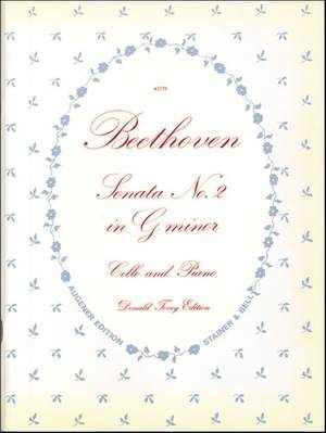 Beethoven: Sonata in G minor, Op. 5, No. 2. Cello and Piano