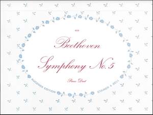 Beethoven: Symphony No. 5 in C minor, Op. 67. Arranged for piano duet