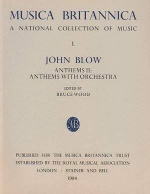 Blow: Anthems II: Anthems with Orchestra
