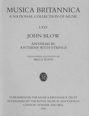 Blow: Anthems III: Anthems with Strings