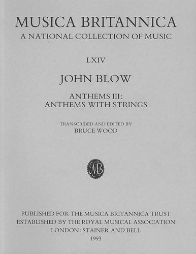 Blow: Anthems III: Anthems with Strings