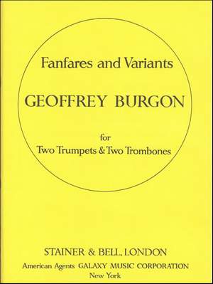 Burgon: Fanfares and Variants on the Agnus Dei from Mass by Guillaume de Machaut