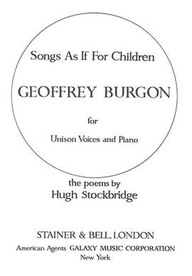 Burgon: Songs as if for Children