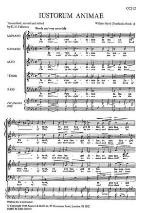 Byrd: Justorum animae (Souls of the Righteous)