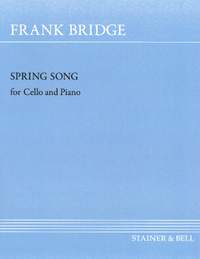 Bridge: Spring Song Cello and Piano