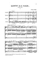 Bridge: String Quartet No. 1 in E minor (Bologna) Product Image