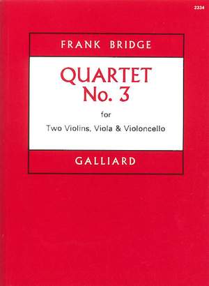 Bridge: String Quartet No. 3