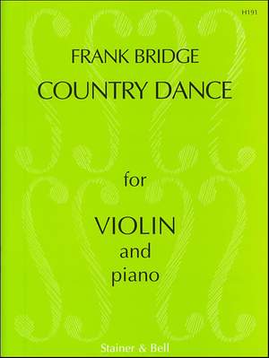 Bridge: Three Pieces for Violin and Piano. Country Dance