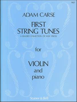 Carse: First String Tunes: Violin part and Piano part