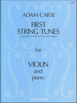 Carse: First String Tunes: Violin part and Piano part