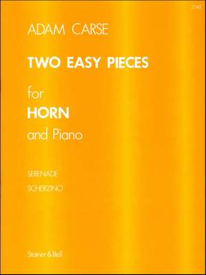 Carse: Two Easy Pieces for Horn and Piano