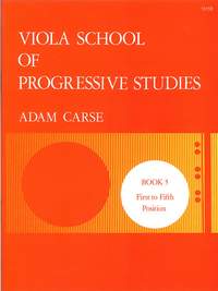 Carse: Viola School of Progressive Studies. Book 5