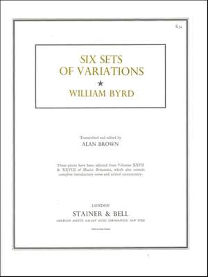 Byrd: Six Sets of Variations from Musica Britannica