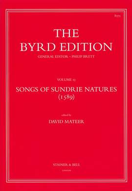 Byrd: Songs of Sundrie Natures (1589)