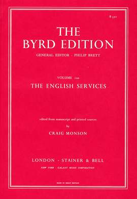 Byrd: The English Services