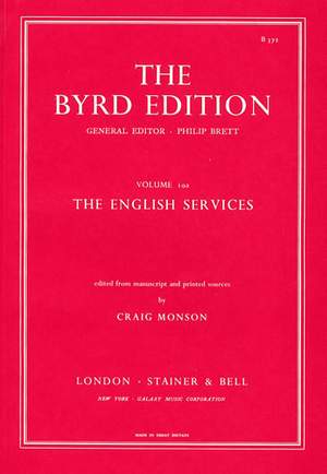 Byrd: The English Services
