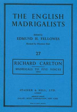 Carlton: Madrigals to Five Voices (1601)