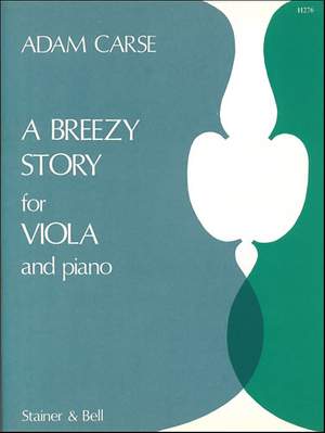 Carse: A Breezy Story for Viola and Piano